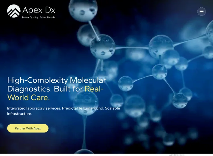 The Apex Dx website