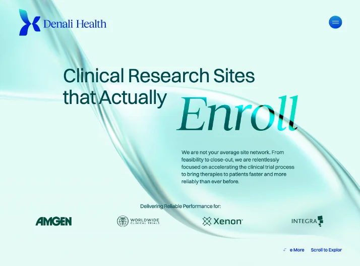 The Denali Health website